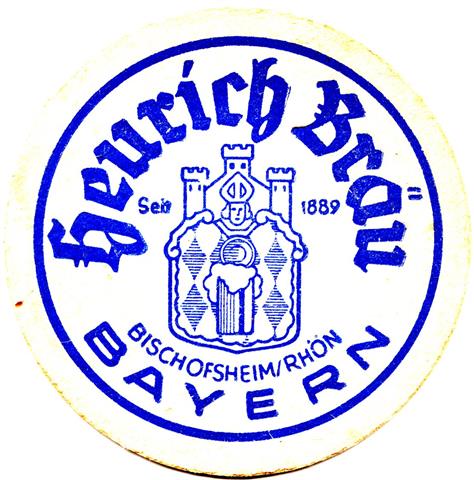 bischofsheim nes-by heurich rund 1a (190-heurich br�u-blau)